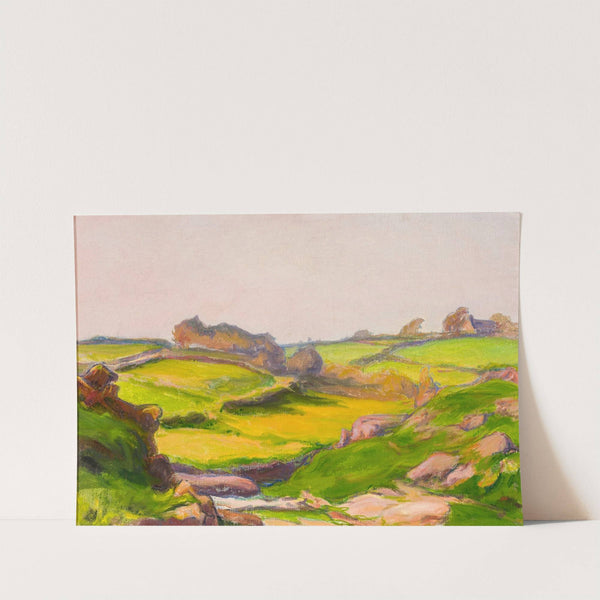 Field in Janowiec (circa 1911) by Władysław Ślewiński