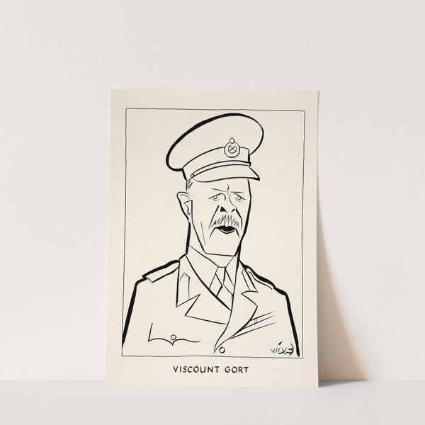 Field Marshal Viscount Gort by Victor Weisz