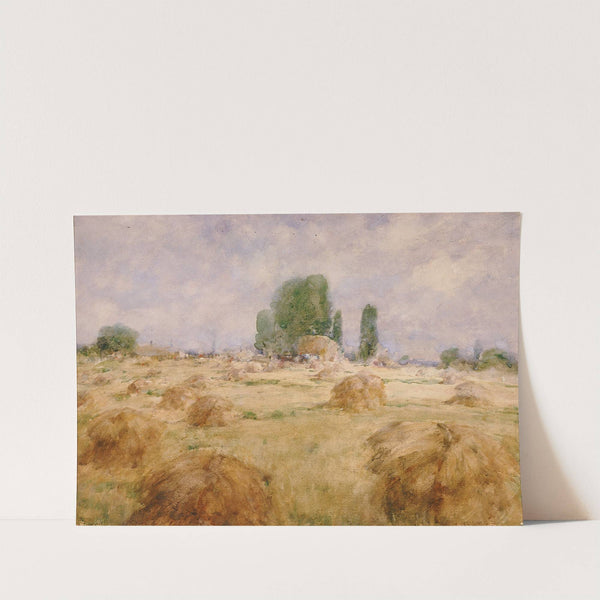 Field Of Wheat Shock by William Henry Holmes