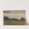 Fields near Trzebnica (1850-1881) by Adolf Dressler