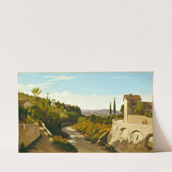 Fiesole (1859) by Elihu Vedder