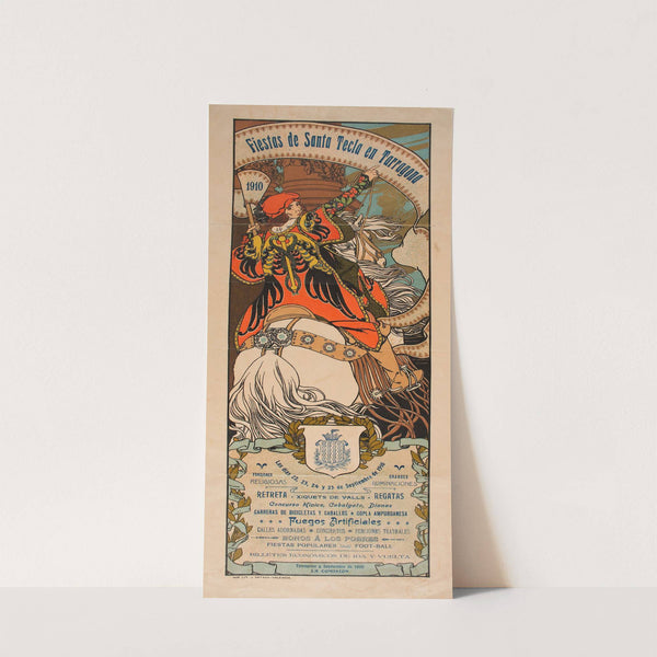 Fiestas De Santa Tecla En Tarragona 1910 (1910) by José Mongrell