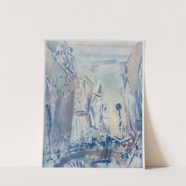 Fifth avenue - as it looks to a leader of the post-impressionists by John Marin