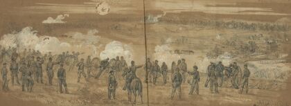 Fight at Kelly’s Ford. Sleepers battery
