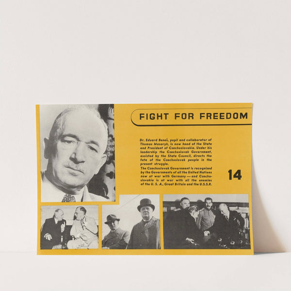 Fight for Freedom - Czechoslovakia by Anonymous