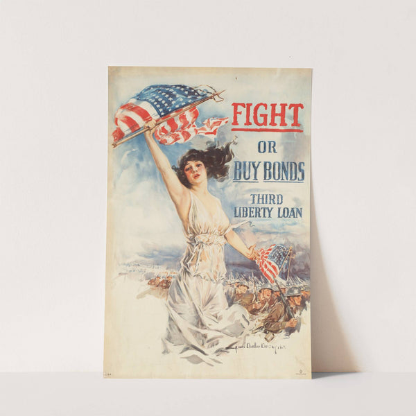 Fight or buy bonds (1919) by Howard Chandler Christy