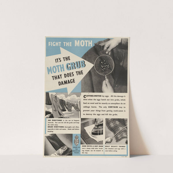 Fight the Moth by Anonymous
