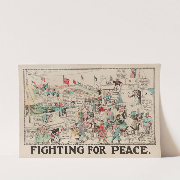 Good Riddance to Bad Rubbish (1919) by Carey Cartoon Service