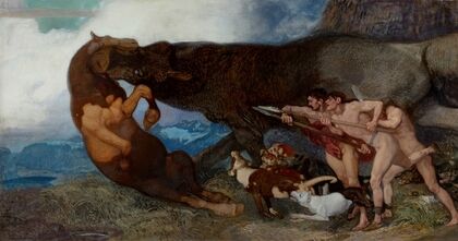 Fighting With A Monster (1903)