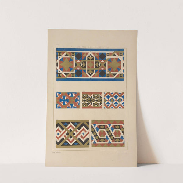 Figs. 1-6. From the cathedral at Salerno by Matthew Digby Wyatt