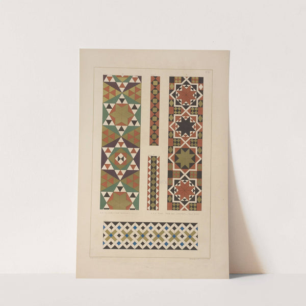 Figs. 1. B & 5. B Palermo from Monreale. Full size; Figs. 2. A, 3. A, & 4. A Rome, from San Lorenzo by Matthew Digby Wyatt