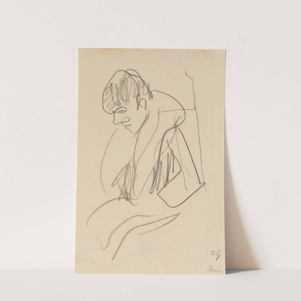 Figur von der Seite by Paul Gangolf