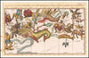 Figura observat. Cursus Cometae Anno 1665 mense Aprili factar, a Iohanne Hevelio ad ejusdem Communicat . . (1668)