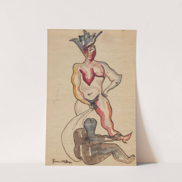 Figural composition by Zygmunt Waliszewski