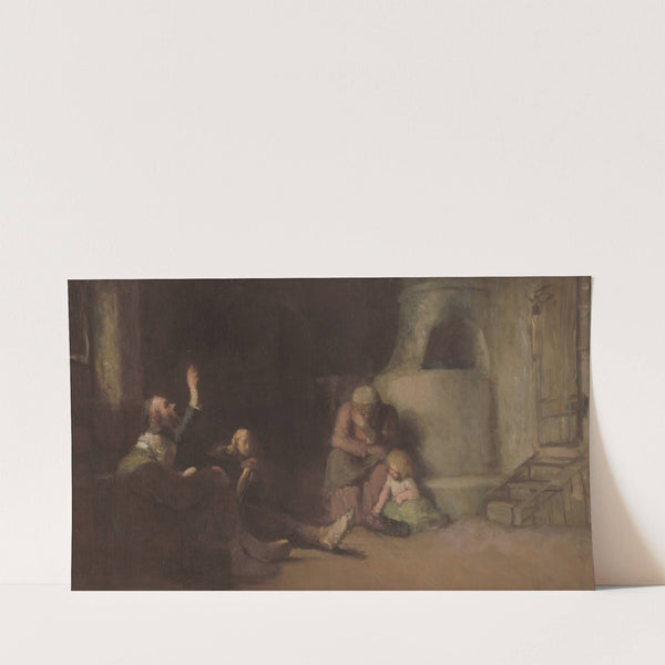 Figural composition (1870–1878) by Leopold Horovitz