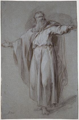 Figural study; Moses