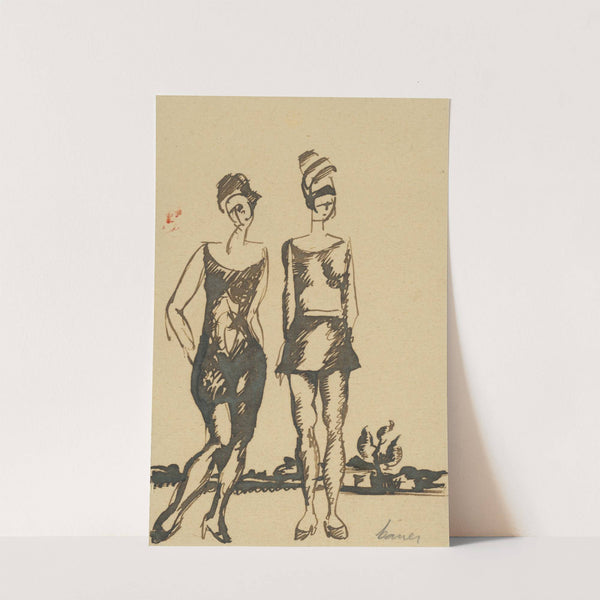 Figurálna kompozícia by Konštantín Bauer