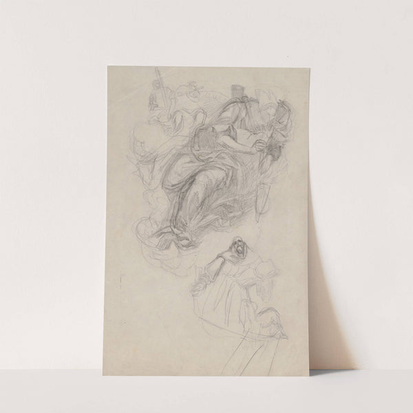 Figurálna kompozícia (figúra františkána) by Ján Novák