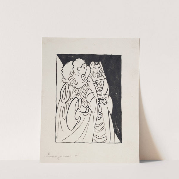 Figuras (circa 1918-23) by Rafael Barradas