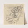 Figure Being Transported through the Air by John Flaxman