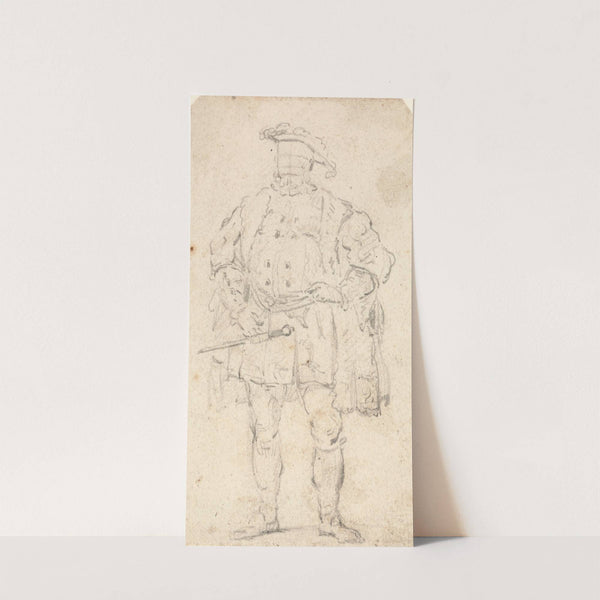 Figure Costume Study of Henry VIII by Thomas Girtin