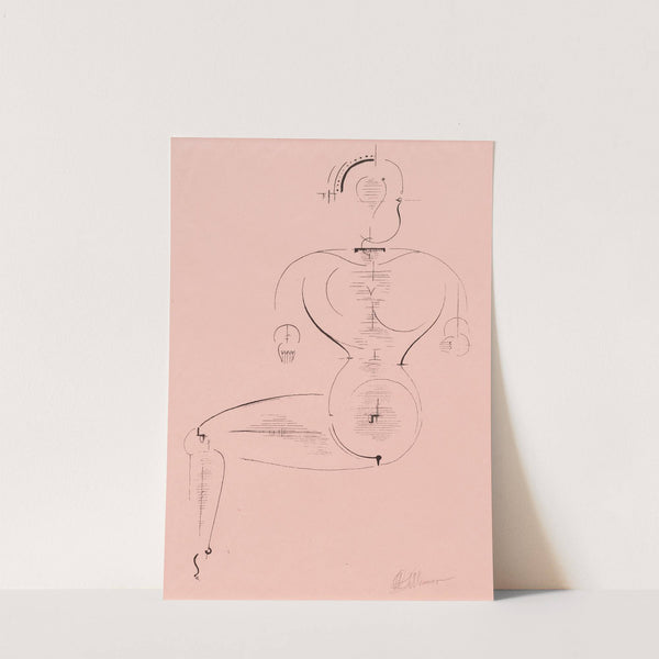 Figure H 2 (Figur H 2) by Oskar Schlemmer