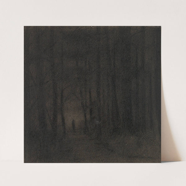 Figure in a Dark Wood (1911–24) by Herbert Crowley