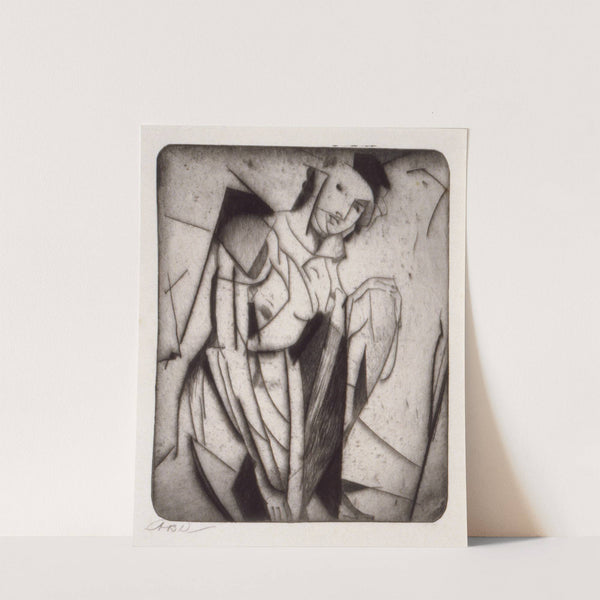 Figure in Glass (1916-1917) by Arthur Bowen Davies