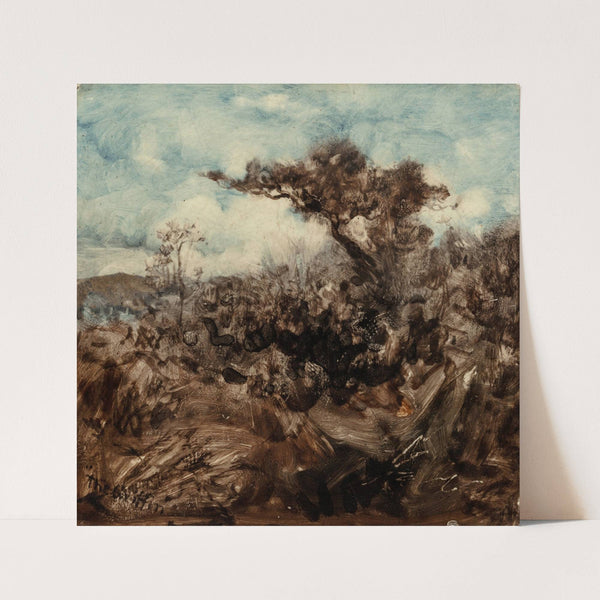 Figure in Tree by Robert Swain Gifford