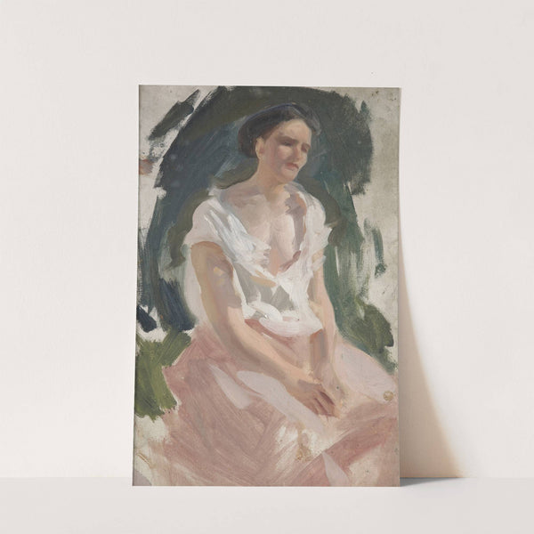 Figure of a woman (circa 1905) by Charles Sims