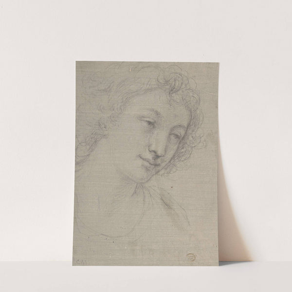 Figure of Young Man or Woman in Bust-length, in Three-Quarter View (1700–1713) by Carlo Maratti