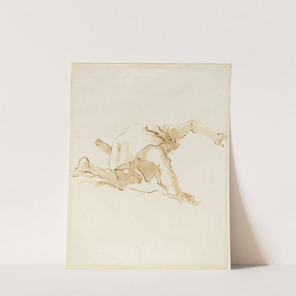 Figure on a Cloud (1750-1760) by Giovanni Battista Tiepolo