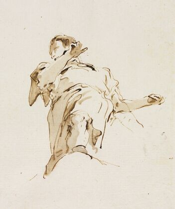 Figure Seen from Below (c. 1740s)