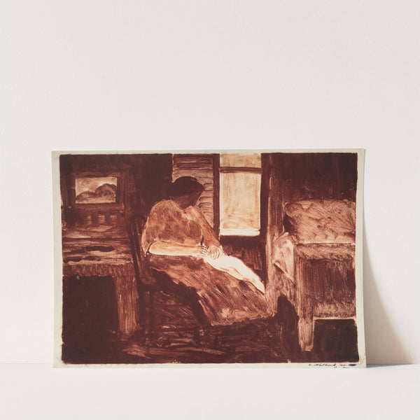 Figure Sketch (1900-1908) by Abraham Walkowitz