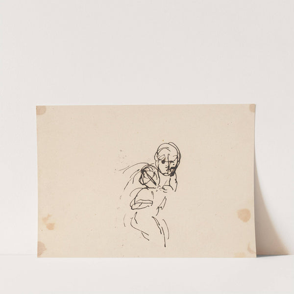 Figure Sketch by Sir Joshua Reynolds