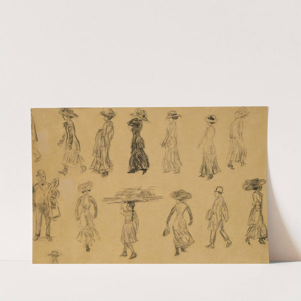 Figure Sketches No. 2 by William James Glackens