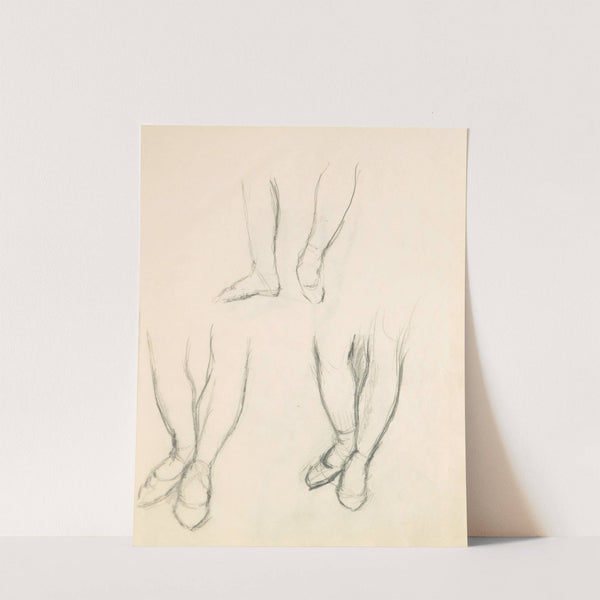 Figure Studies 10 (1882–85) by Edgar Degas