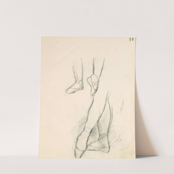 Figure Studies 11 (1882–85) by Edgar Degas