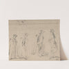 Figure Studies (1712–93) by Francesco Guardi
