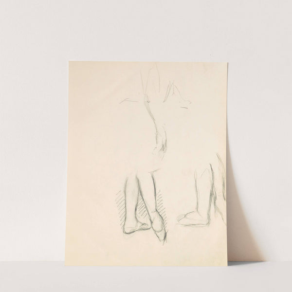 Figure Studies 13 (1882–85) by Edgar Degas