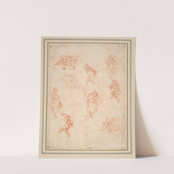 Figure Studies by Jacques Callot