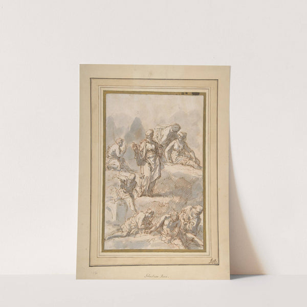 Figure Studies by Sebastiano Ricci