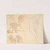 Figure Studies (early 20th century) by Kahlil Gibran