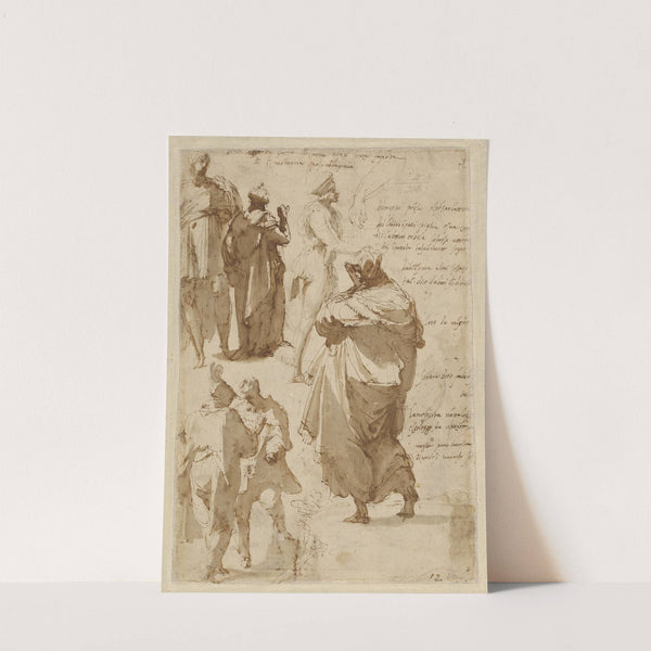 Figure Studies by Perino Del Vaga