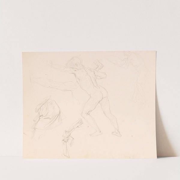 Figure Studies by Eduard Julius Friedrich Bendemann