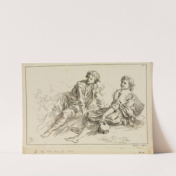 Figure studies (1735) by François Boucher