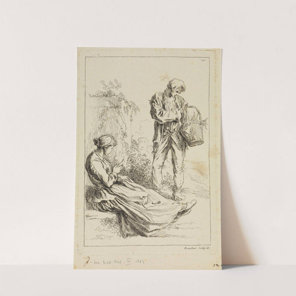 Figure studies (1735) by François Boucher