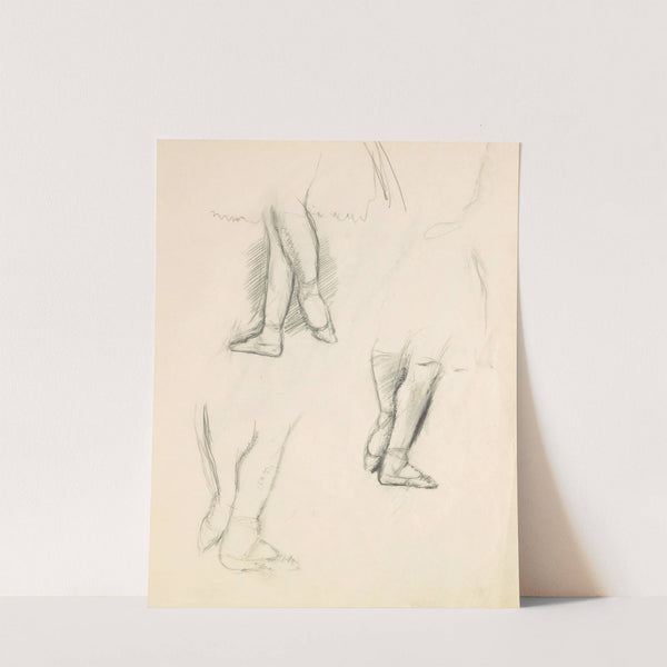 Figure Studies 6 (1882–85) by Edgar Degas