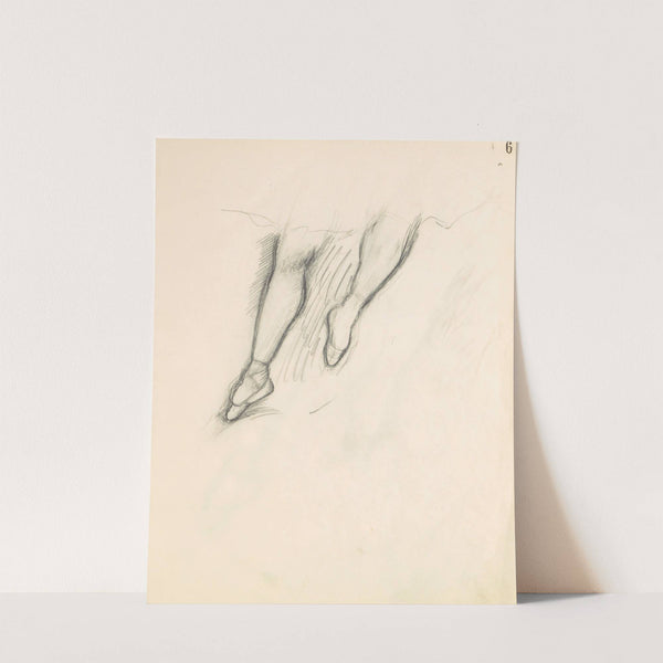 Figure Studies 7 (1882–85) by Edgar Degas