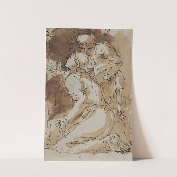 Figure Studies by Salvator Rosa